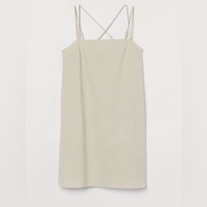 H&M Linen Midi Dress